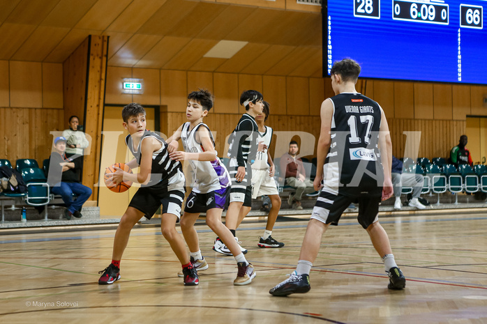 12.01.2025 Österreichischer Basketballverband 2024/25, SLMU14, SU Döbling vs Vienna Giants