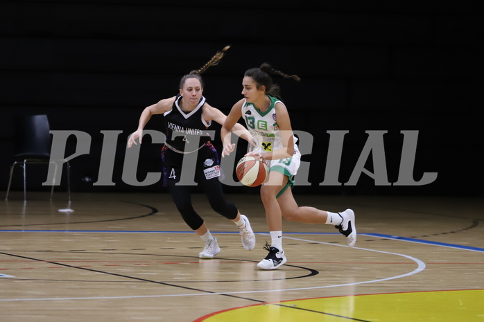 04.12.2021, Basketball Damen Superliga 2021/22, Grunddurchgang 6.Runde,  
UBI Graz vs. Vienna United