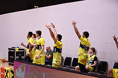 07.04.2024, Graz, Raiffeisen Sportpark Graz, Basketball Superliga 2023/24, Platzierungsrunde, Runde 9, UBSC Raiffeisen Graz - Raiffeisen Flyers Wels 