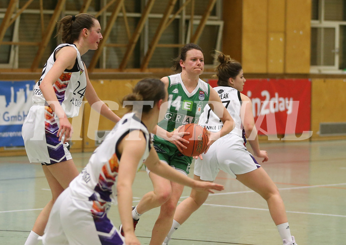 Basketball Damen Superliga 2021/22, Halbfinale Spiel 3 Vienna United vs. UBI Graz