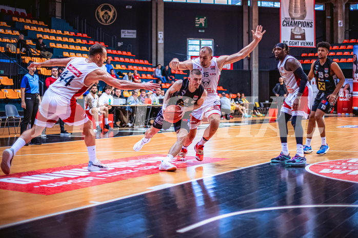 Basketball, Win2Day Superliga 2022/23, 1. Platzierungsrunde, BC Vienna, Flyers Wels, Gavrilo Tepic (4) Basketball, Win2Day Superliga 2022/23, 1. Platzierungsrunde, BC Vienna, Flyers Wels, Gavrilo Tepic (4)