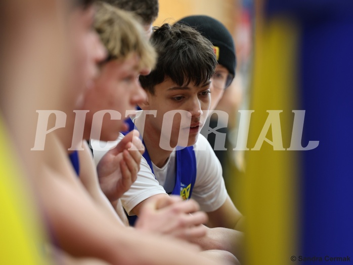 Basketball Superliga 2024/25, SLMU16 Traiskirchen Lions Academy  vs. UBSC Graz 


