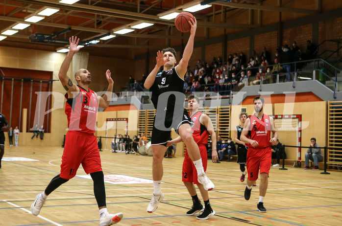 Basketball Zweite Liga 2021/22, Grunddurchgang 12.Runde Mistelbach Mustangs vs. Raiders Tirol


