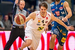 Basketball, CUP 2017 , 1/2 Finale, WBC Wels, Kapfenberg Bulls, Thomas Csebits (4)