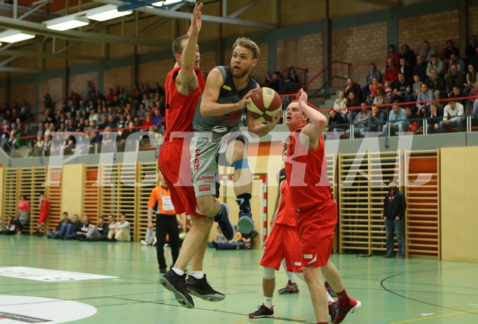 Basketball 2.Bundesliga 2016/17, Semifinale Spiel 1 Mistelbach Mustangs vs. Villach Raiders