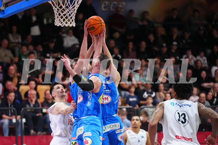 Win2day Basketball Superliga 2023/24, Grunddurchgang, 22. Runde, Kapfenberg vs. St.Pölten