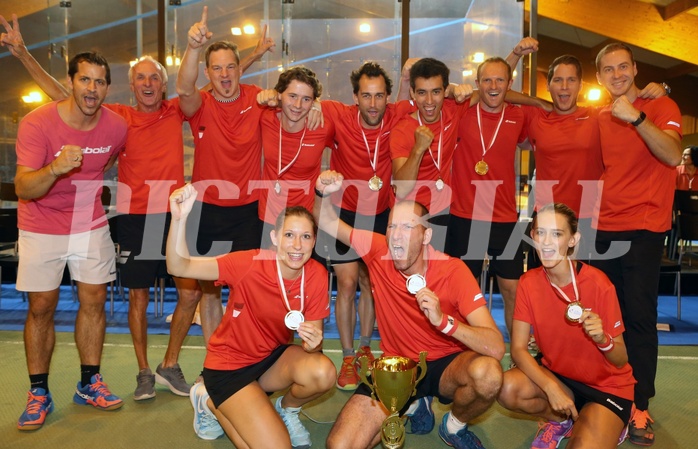 Racketlon Europameisterschaft Winner Team Austria