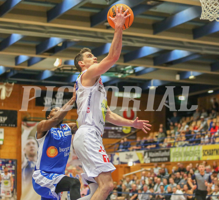 Basketball Superliga 2023/24, Grunddurchgang Runde 8 Gmunden Swans vs. Oberwart Gunners


