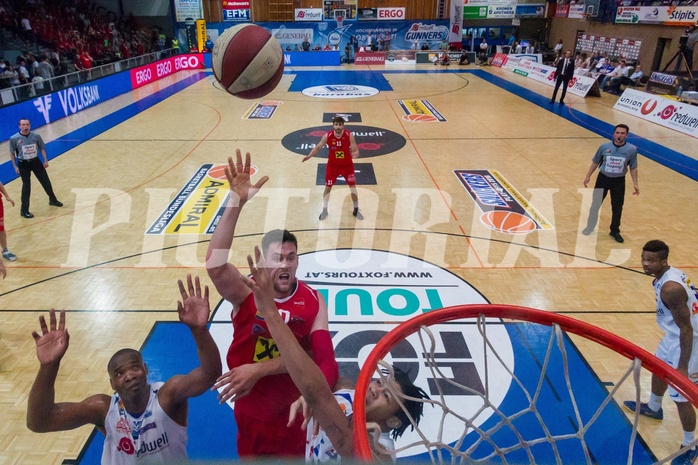 Basketball ABL 2015/16 F1 Oberwart GUNNERS vs. WBC Wels
