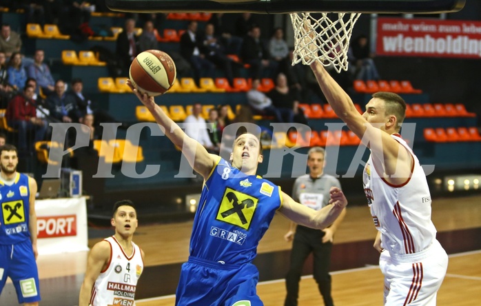 Basketball ABL 2016/17, Grunddurchgang 11.Runde BC Vienna vs. UBSC Graz


