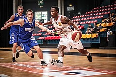 Basketball, ABL 2017/18, Grunddurchgang 36.Runde, BC Vienna, Oberwart Gunners, Reger Dowell (8)