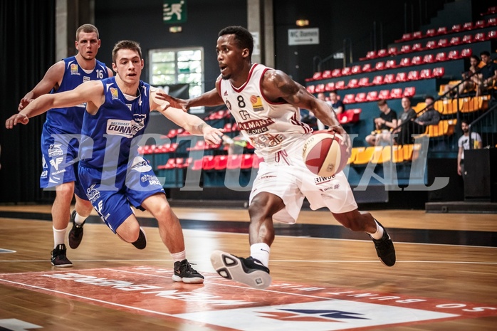Basketball, ABL 2017/18, Grunddurchgang 36.Runde, BC Vienna, Oberwart Gunners, Reger Dowell (8)