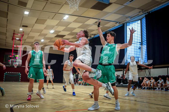 10.11.2024 Österreichischer Basketballverband 2024/25, SLMU19, Basket Flames WAT vs KOS Celovec
