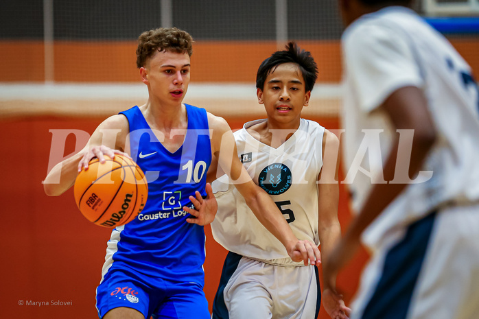 24.11.2024 Österreichischer Basketballverband 2024/25, SLMU16, Vienna Timberwolves vs. ATSE Graz