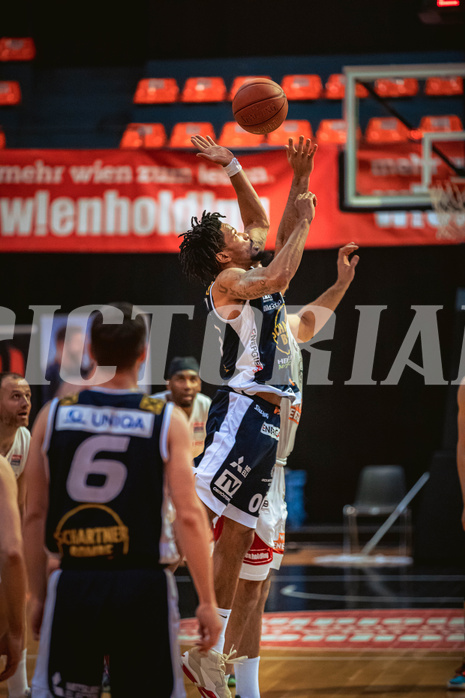 Basketball, Win2Day Superliga 2022/23, 4. Platzierungsrunde, BC Vienna, Gmunden Swans, Urald King (20)