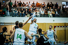 Basketball, Basketball Zweite Liga 2023/24, Grunddurchgang 4.Runde, Deutsch Wagram Alligators, Mattersburg Rocks, Marko Kolaric (30)