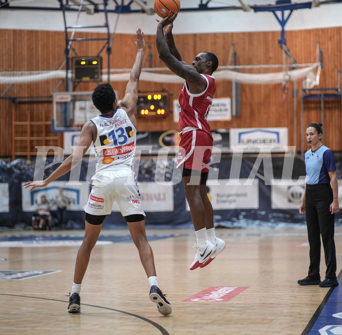 Basketball Superliga 2024/25, Grunddurchgang 11.Runde Oberwart Gunners vs. BC Vienna