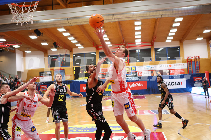 Basketball Superliaga 2024/25, Grunddurchgang 22.Runde Traiskirchen Lions vs. Flyers Wels


