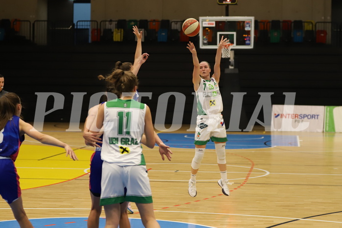 03.10.2021, Basketball Damen Superliga 2021/22, Grunddurchgang 1.Runde,  
UBI Graz vs. UBSC Graz