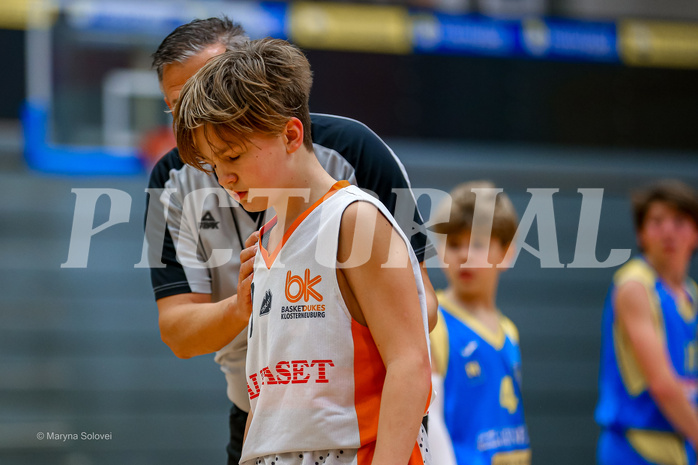 14.12.2024 Österreichischer Basketballverband 2024/25, SLMU14, Basket Dukes vs. SKN St. Pölten
