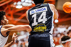 Basketball, win2day Basketball Superliga 2024/25, Playoffs Halbfinale 2. Spiel
, BBC Nord Dragonz, Gmunden Swans, Khalil Miller (14)
