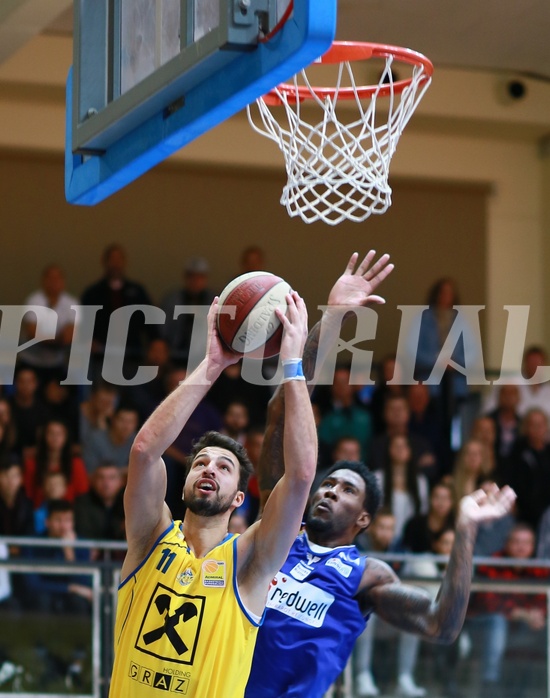 Basketball ABL 2016/17 Grunddurchgang 4.Runde UBSC Graz vs. Oberwart Gunners


