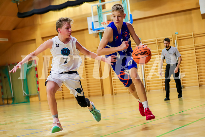 19.10.2024 Österreichischer Basketballverband 2024/25, SLMU14, Vienna Timberwolves vs. FCN Raiffeisen Baskets Wels

