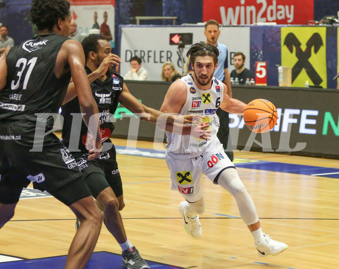 Basketball Superliga 2024/25, Grunddurchgang 17.Runde Gmunden Swans vs. Kapfenberg Bulls