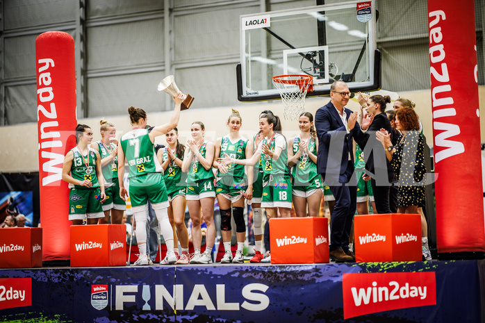 Basketball, Win2Day Basketball Damen Superliga 2023/24, Playoff, Finale Spiel 3, SKN St. Pölten, UBI Graz, 