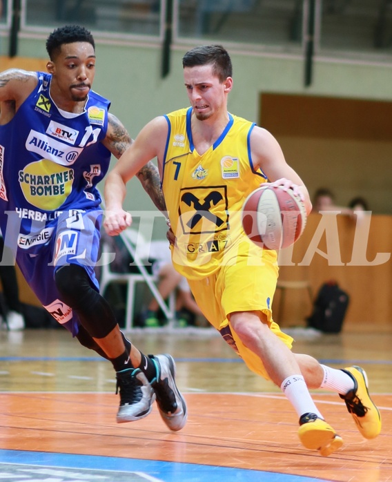 06.11.2015 Basketball ABL 2015/16 Grunddurchgang 11.Runde UBSC Graz vs. Swans Gmunden