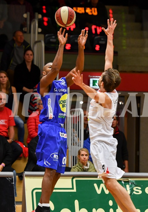 Basketball ABL 2016/17 Grunddurchgang 1. Runde WBC Wels vs Basket Swans Gmunden
