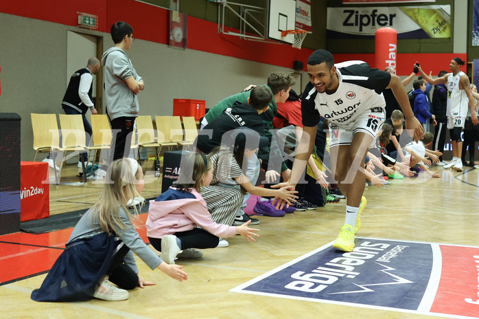 Basketball Superliga 2023/24, 4.Plazierungsrunde,Flyers Wels vs. UBSC Graz