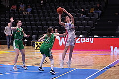 18.02.2023, Graz, Raiffeisen Sportpark, Basketball Damen Superliga 2022/23, Grunddurchgang 13.Runde, UBSC-DBBC Graz vs. KOS Celovec Damen,  