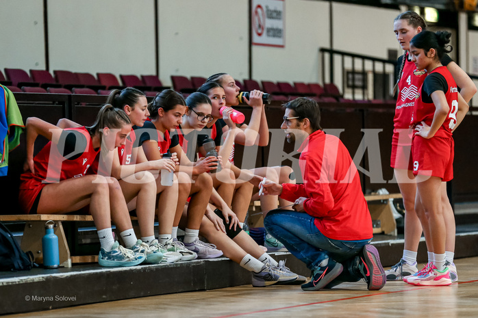 18.01.2025 Österreichischer Basketballverband 2024/25, SLWU16, WAT 3 Capricorns vs. ASKÖ Radenthein Garnets