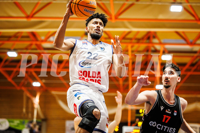 Basketball, win2day Basketball Superliga 2024/25, Qualifikationsrunde 7
, BBC Nord Dragonz, Fürstenfeld Panthers, Jalen Green (22)