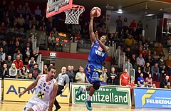 Basketball ABL 2015/16 Grunddurchgang 23.Runde WBC Wels vs Kapfenberg Bulls
