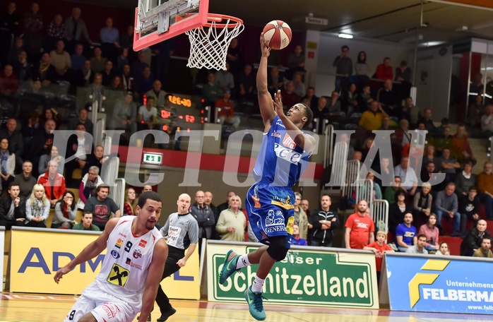 Basketball ABL 2015/16 Grunddurchgang 23.Runde WBC Wels vs Kapfenberg Bulls
