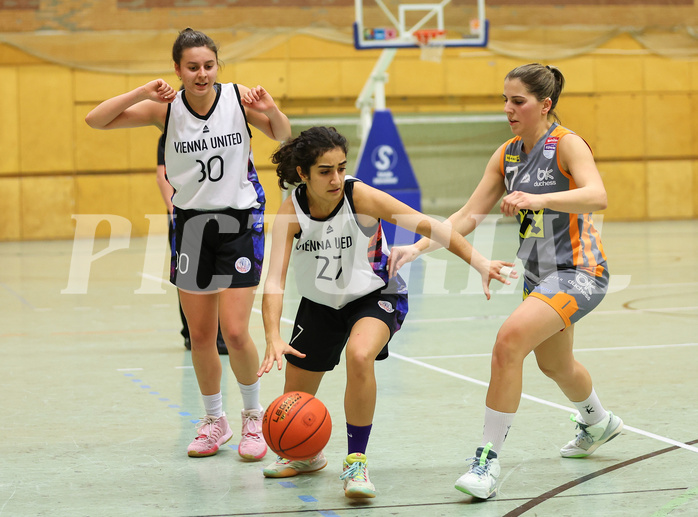 Basketball Damen Superliga 2022/23, Grunddurchgang 8.Runde Vienna United vs. BK Duchess


