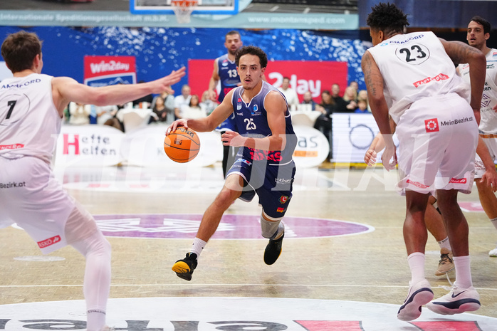 Win2day Basketball Superliga 2023/24, Grunddurchgang, 17. Runde,Kapfenberg vs. BBC Nord