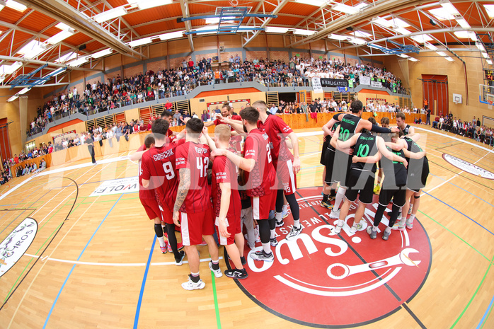 Basketball Zweite Liga 2023/24, Playoff, Finale Spiel 3 Mistelbach Mustangs vs. Union Deutsch Wagram