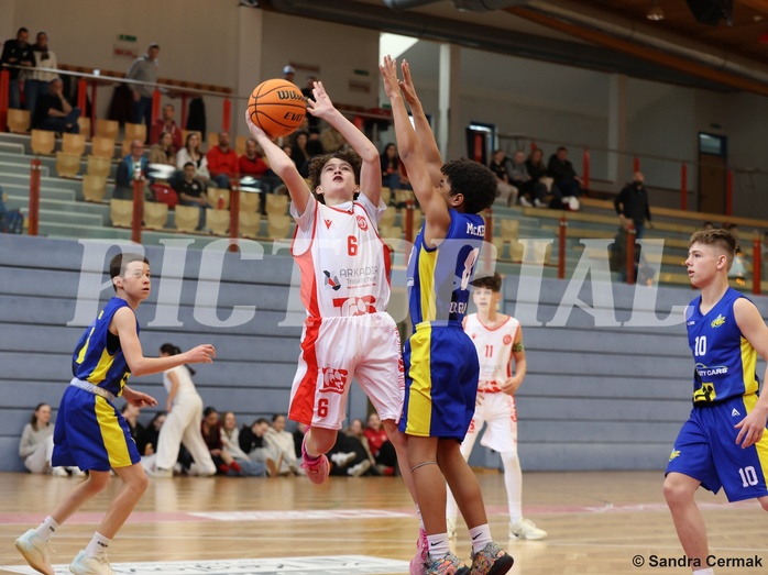 Basketball Superliga 2024/25, SLMU14 Traiskirchen Lions Academy vs. UBSC Juniors


