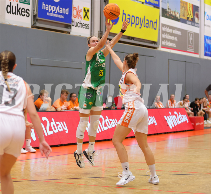 Basketball Damen Superliga 2023/24, Grunddurchgang Spiel 2 BK Duchess Klosterneuburg vs. UBI Graz


