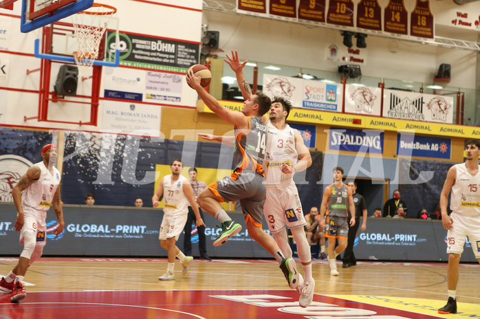 Basketball Superliaga 2020/21, Grunddurchgang 14.Runde Traiskirchen Lions vs. Klosterneuburg Dukes


