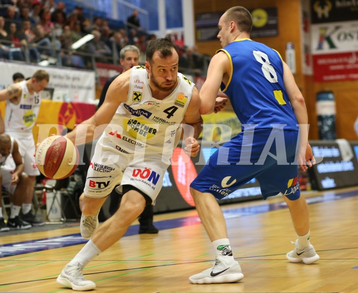 Basketball ABL 2017/18, Grunddurchgang 24.Runde Gmunden Swans vs. UBSC Graz


