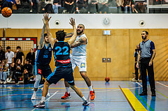Basketball, Basketball Zweite Liga 2024/25, Grunddurchgang 13.Runde, UDW Alligators, Vienna Timberwolves, Nebosja Dukic (18)