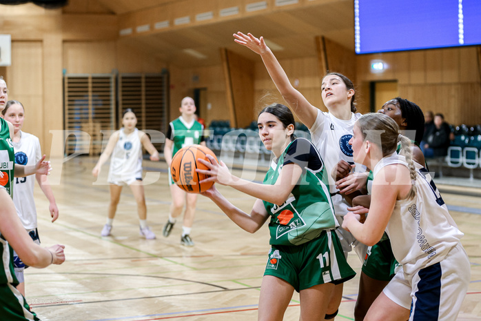 09.03.2025 Österreichischer Basketballverband 2024/25, SLWU16 Vienna Timberwolves vs. UBI Graz