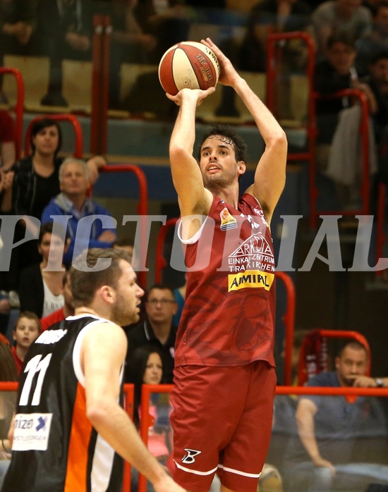 Basketball ABL 2015/16, Playoff Viertelfinale Spiel 2 Traiskirchen Lions vs. BK Dukes Klosterneuburg
