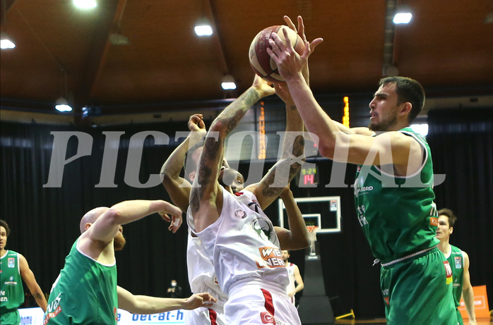 Basketball Superliga 20120/21, Viertelfinale Spiel 4 BC Vienna vs. Kpafenberg Bulls