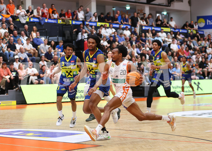 Basketball Superliga 2023/24, Playoff, Semifinale Spiel 1 Klosterneuburg Dukes vs. UBSC Graz


