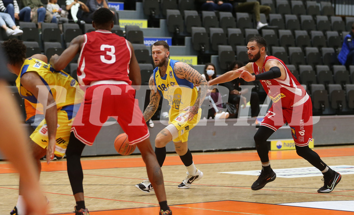 Basketball Superliga 2021/22, NÖ-Cup Traiskirchen Lions vs. SKN St.Pölten